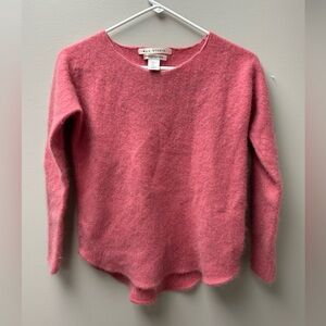Max Studio 100% 2-ply Cashmere Pink Women’s Sweater
